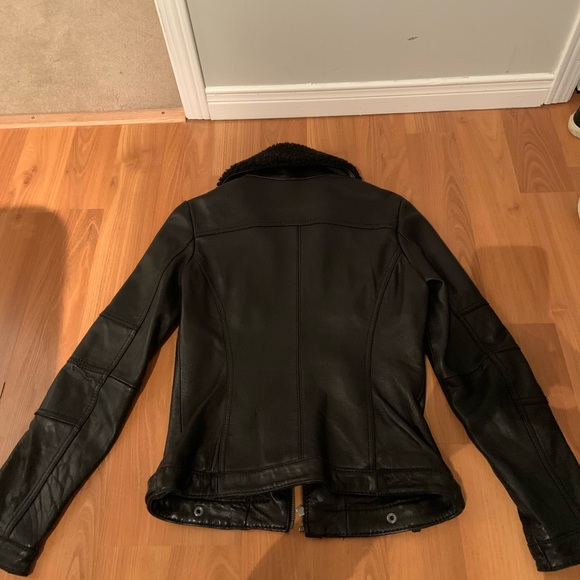 Michael Kors leather jacket - Picture 3 of 4